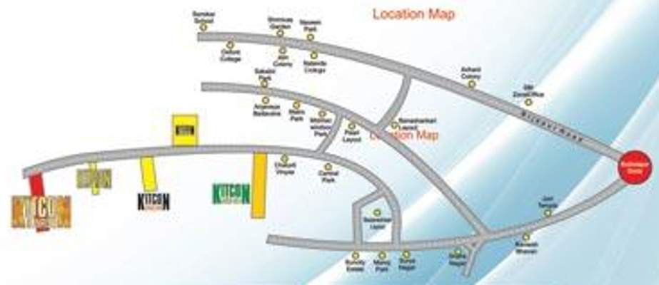 kittur developers sunrise Location Plan