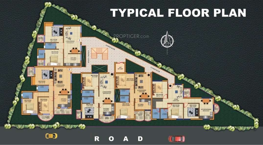 Images for Cluster Plan of Prakash Rituparna Regency