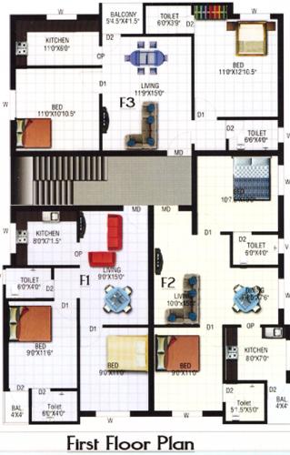 Images for Cluster Plan of Kaaviya JJ Homes
