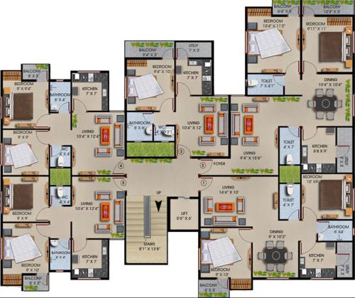  park Images for Cluster Plan of Rotson Park