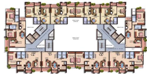 Images for Cluster Plan of Royal Arc Natures Temple Homes