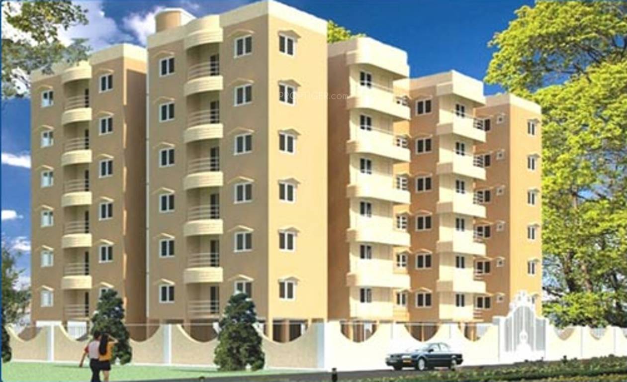 Images for Elevation of Green House Project Aashray Apartment