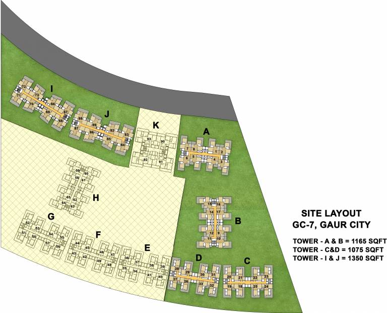 Images for Site Plan of Gaursons 7th Avenue