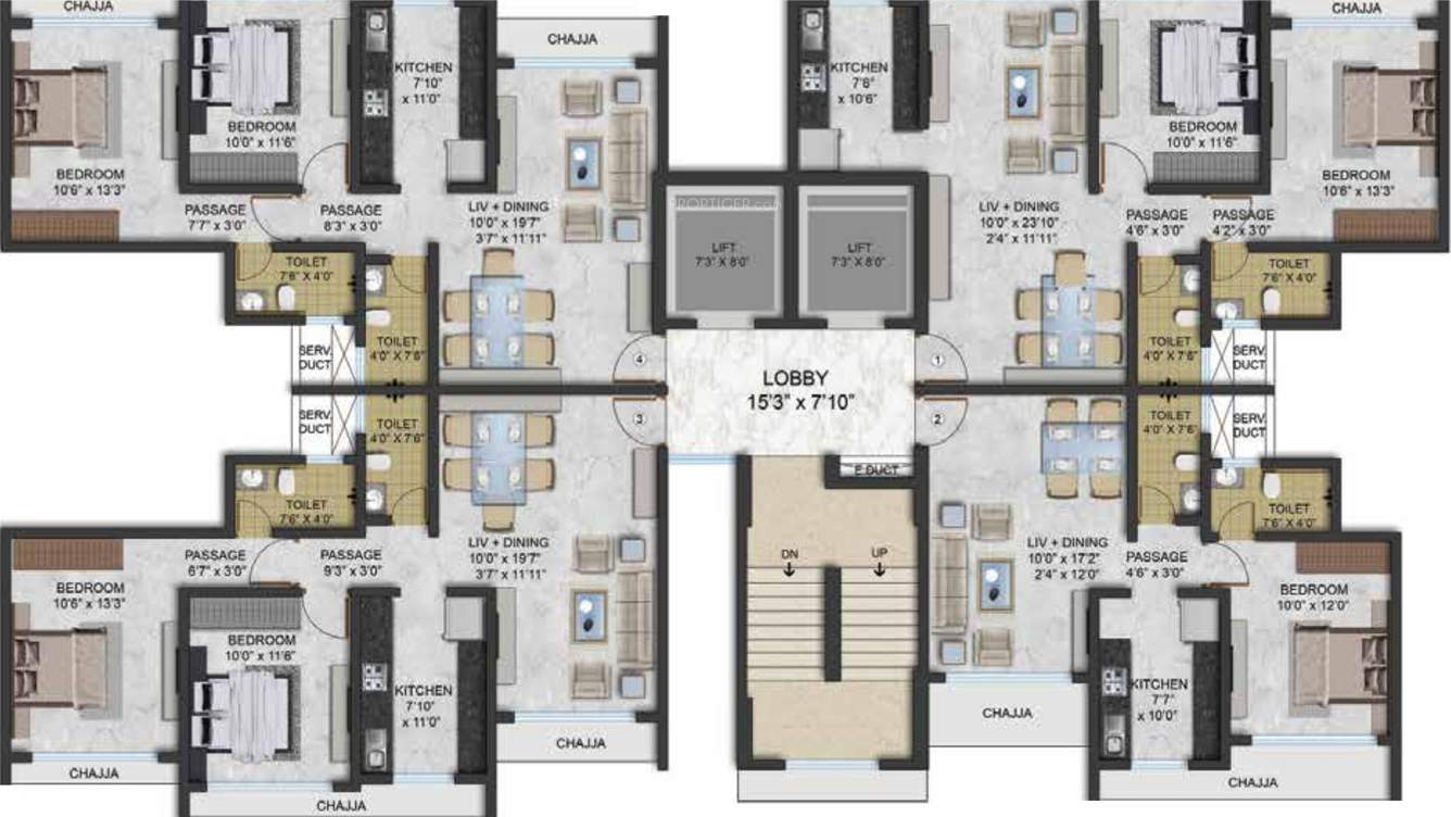 Images for Cluster Plan of Aadi Allure Wings A To E