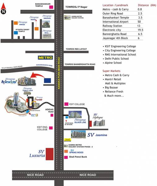 Images for Location Plan of Shivaganga Infra Splendour Images for Location Plan of Shivaganga Infra Splendour