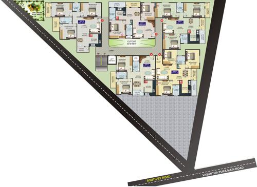 Images for Cluster Plan of Shivaganga Temple Green Images for Cluster Plan of Shivaganga Temple Green