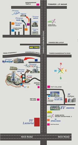  harmony Images for Location Plan of Shivaganga Harmony