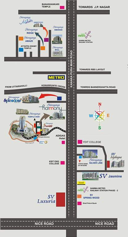  harmony Images for Location Plan of Shivaganga Harmony