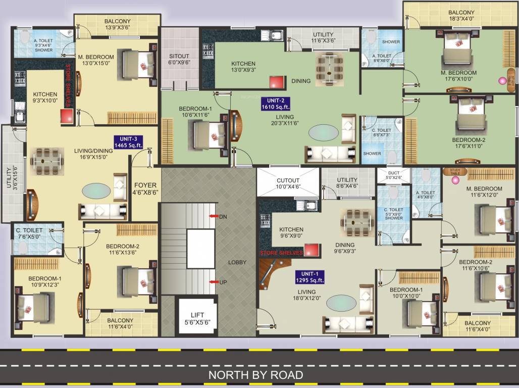 Images for Cluster Plan of Shivaganga Parkview