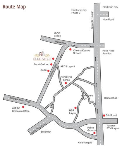 Images for Location Plan of Raghavendra Ri Elegance