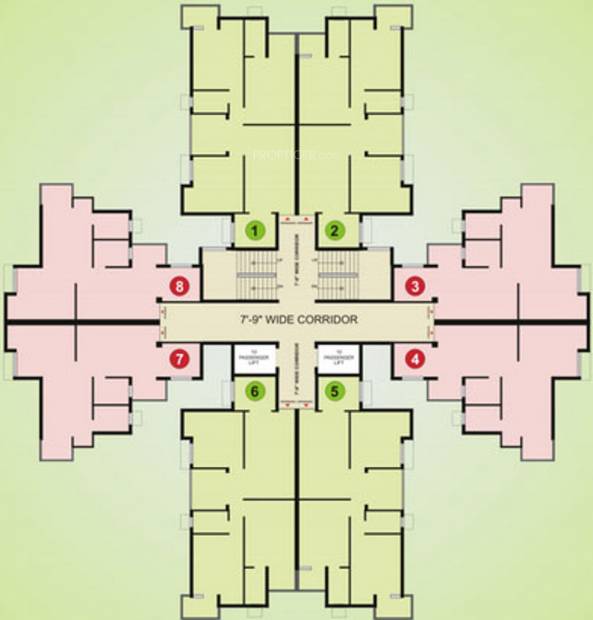 Images for Cluster Plan of Pushpanjali Habitat