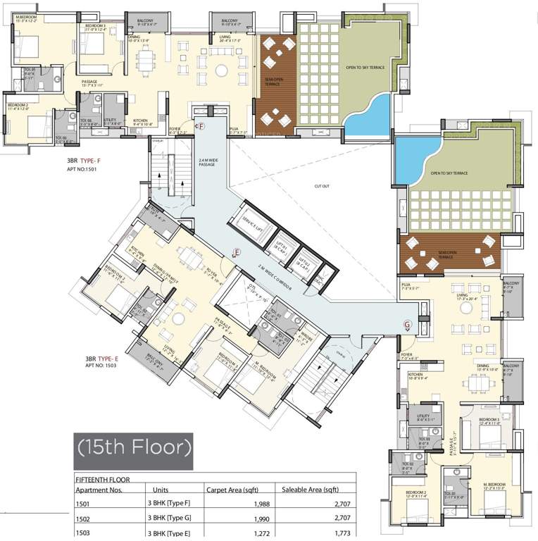  princetown royale Images for Cluster Plan of Kumar Princetown Royale