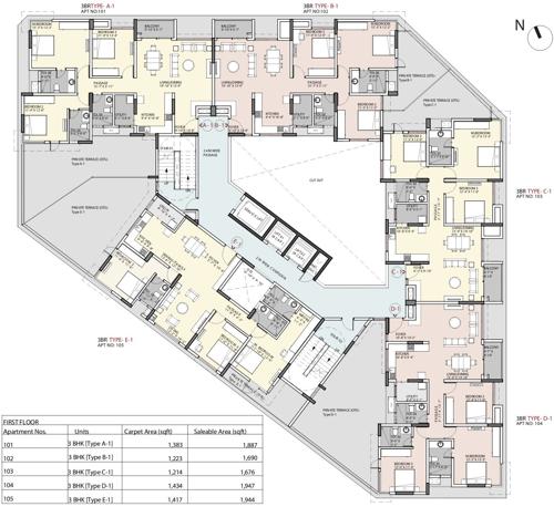 Images for Cluster Plan of Kumar Princetown Royale princetown-royale Images for Cluster Plan of Kumar Princetown Royale