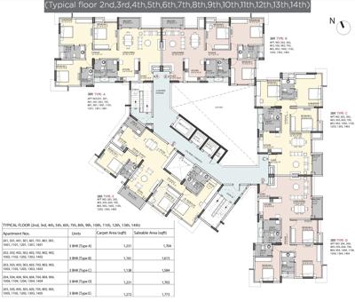  princetown-royale Images for Cluster Plan of Kumar Princetown Royale