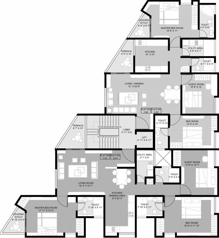 Images for Cluster Plan of Riswadkar Nilayan