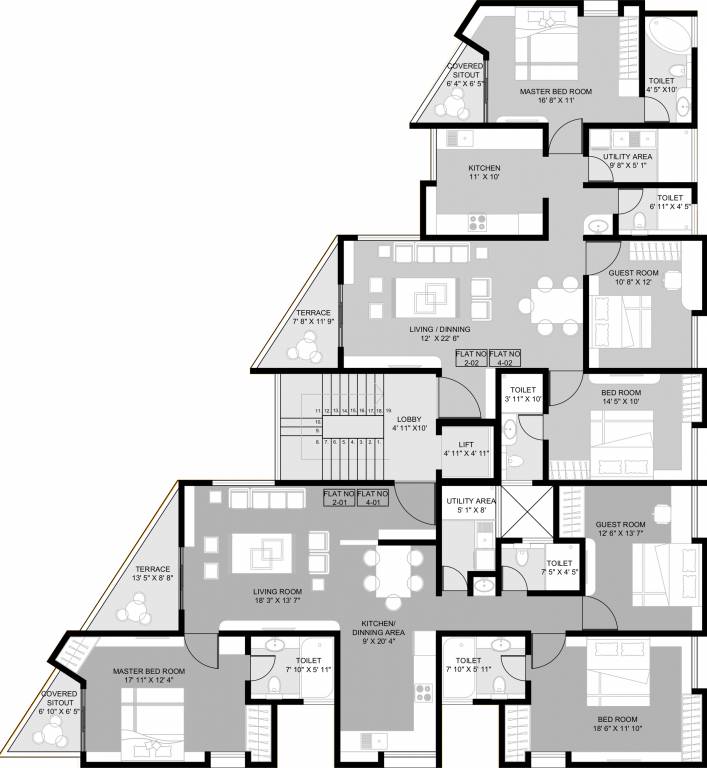 Images for Cluster Plan of Riswadkar Nilayan