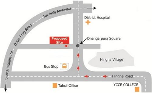 Images for Location Plan of Vidarbha Hingna City