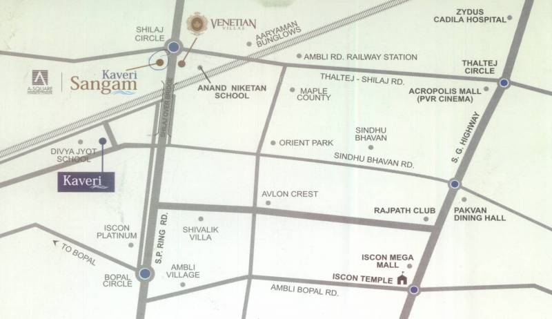Images for Location Plan of A Shridhar Venetian Villas