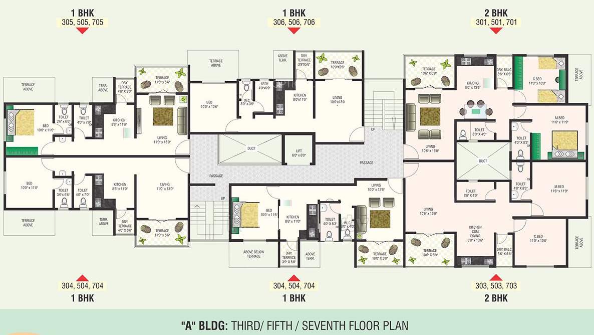 ganesh bella rossa Images for Cluster Plan of Veddant Ganesh Bella Rossa