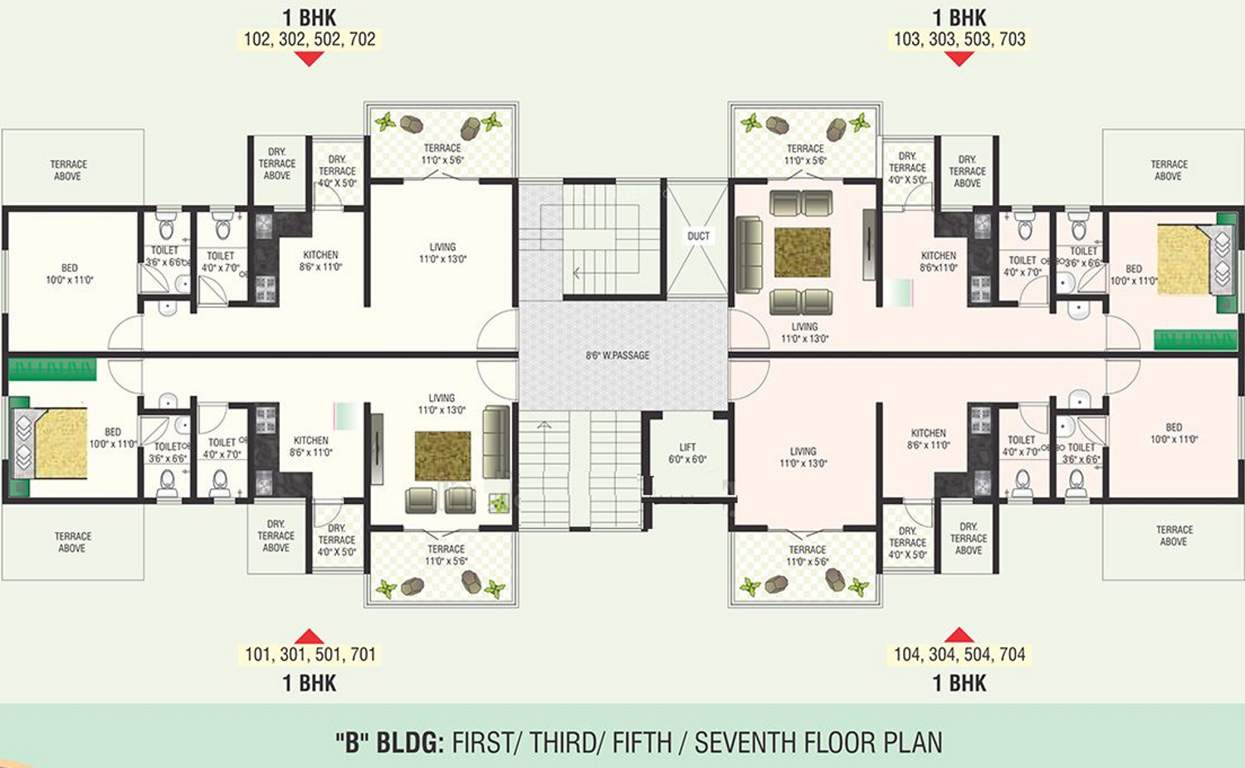 ganesh bella rossa Images for Cluster Plan of Veddant Ganesh Bella Rossa