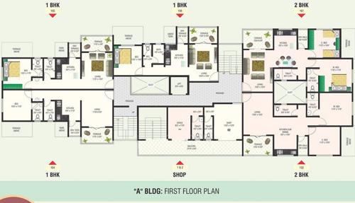  ganesh-bella-rossa Images for Cluster Plan of Veddant Ganesh Bella Rossa