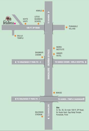  ganesh-bella-rossa Images for Location Plan of Veddant Ganesh Bella Rossa