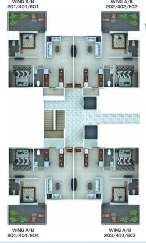 Images for Cluster Plan of Pushkar Spring Garden Phase 2