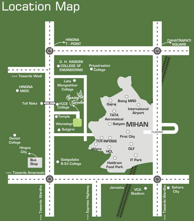 Images for Location Plan of Pushkar Spring Garden Phase 2