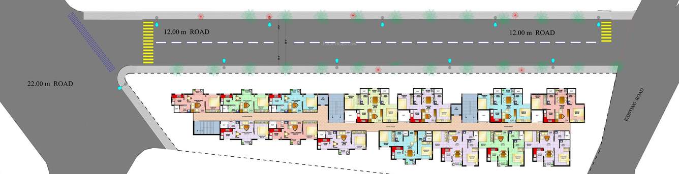  red bricks village phase ii Images for Cluster Plan of Red Red Bricks Village Phase II