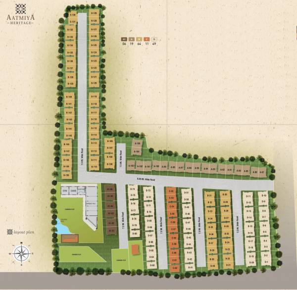 Images for Layout Plan of Aatmiya Heritage