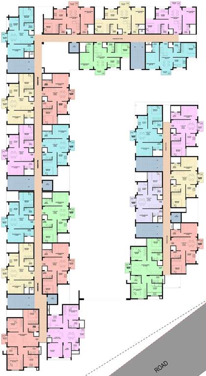  village phase iii Images for Cluster Plan of Red Village Phase III