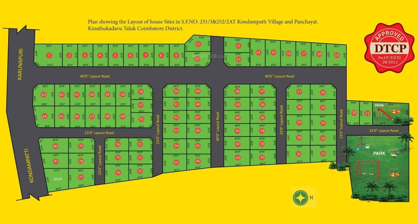 Images for Layout Plan of Thai Thalir Enclave