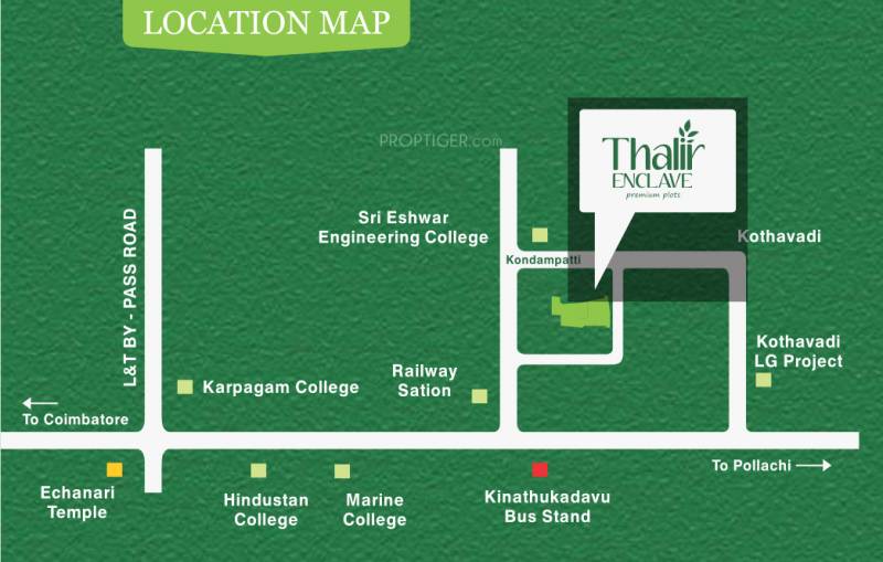 Images for Location Plan of Thai India Thalir Enclave
