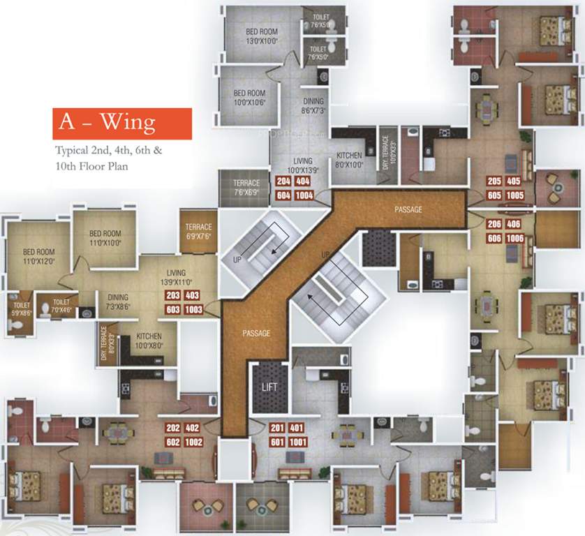 ganesh imperia Images for Cluster Plan of Gobind Ganesh Imperia