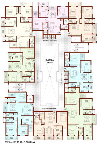 Images for Cluster Plan of Red Palm Hills