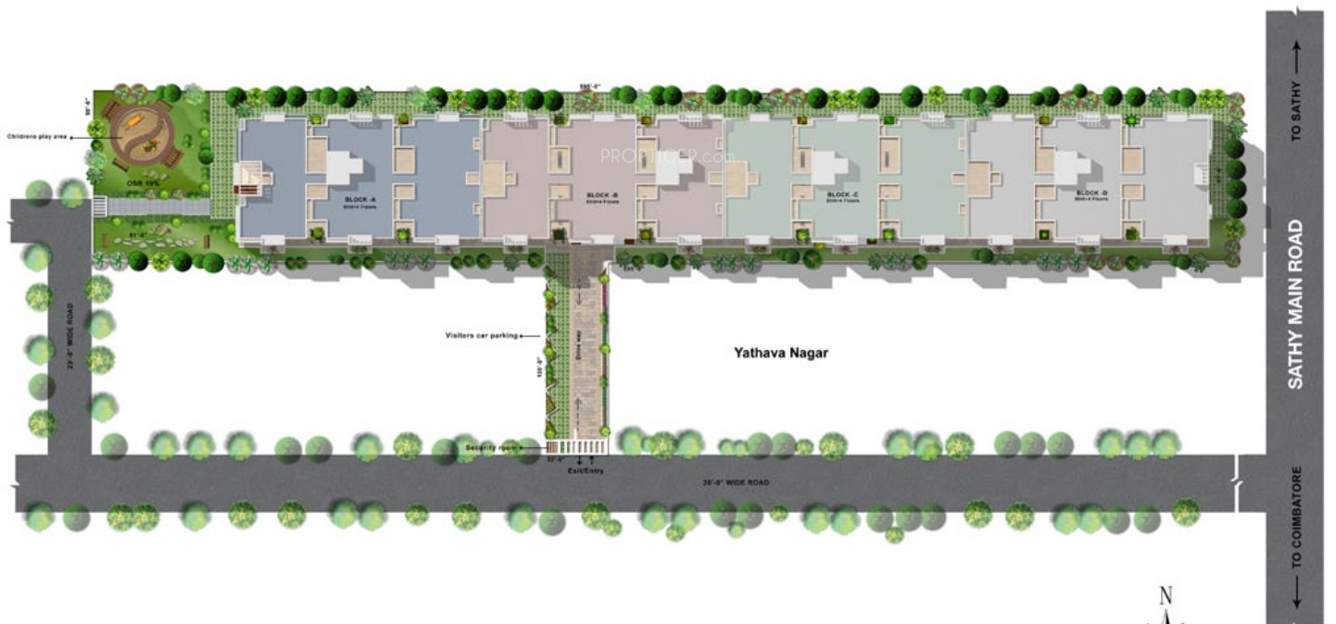 oak park Images for Master Plan of Vishwasri Oak Park