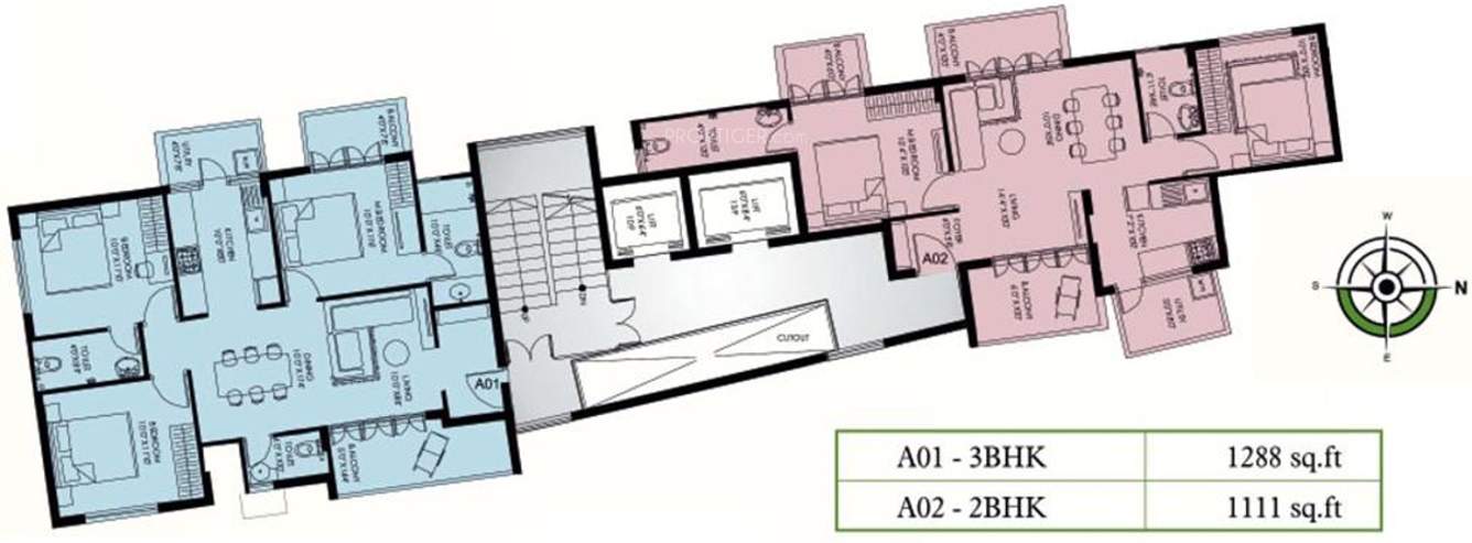 Images for Cluster Plan of K2 Builders and Realtors Horizon