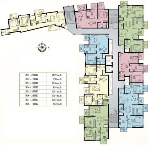 Images for Cluster Plan of K2 Builders and Realtors Horizon