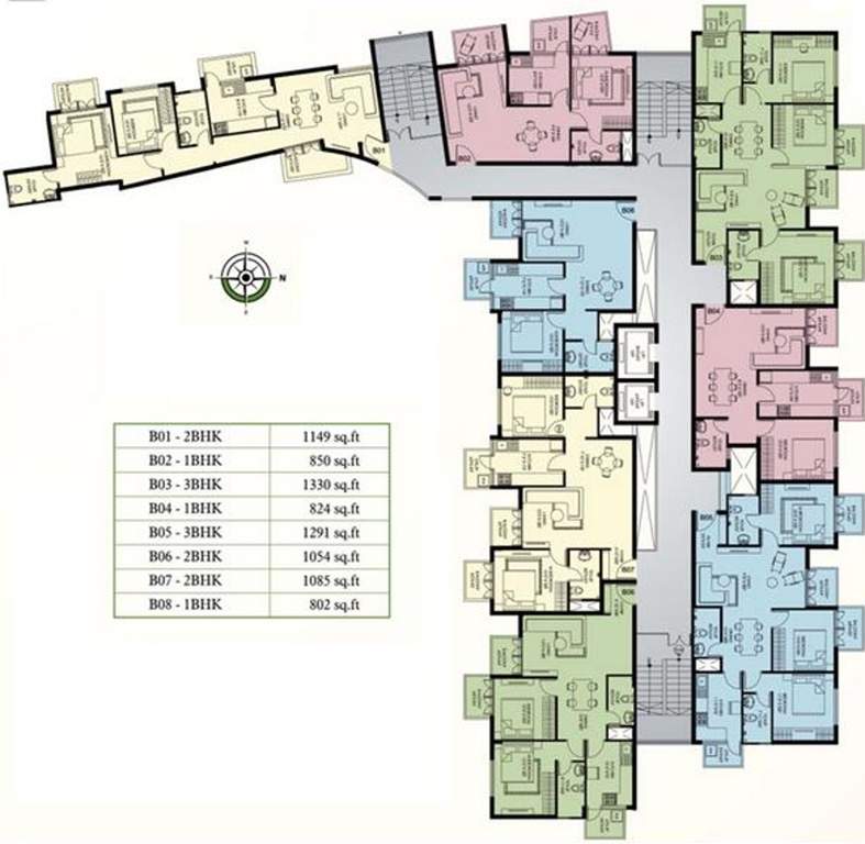 Images for Cluster Plan of K2 Builders and Realtors Horizon