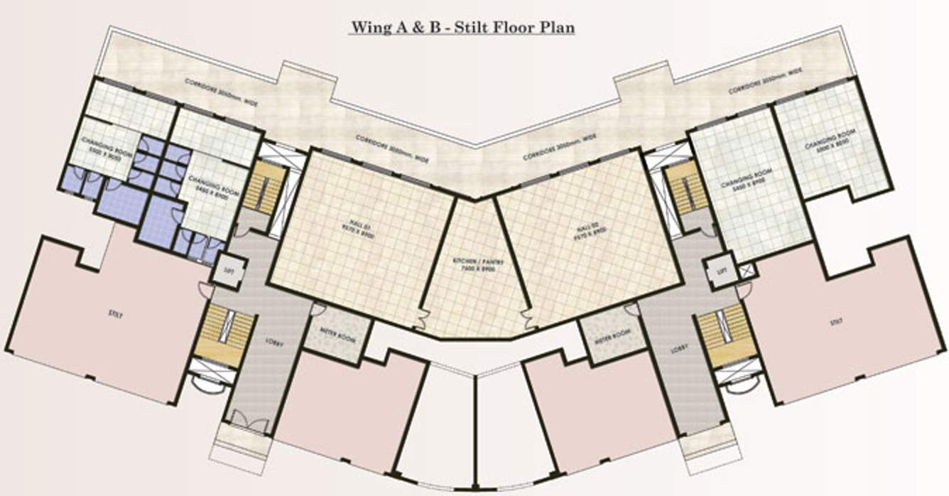 thousand palms ph 1 Images for Cluster Plan of Ashoka Thousand Palms