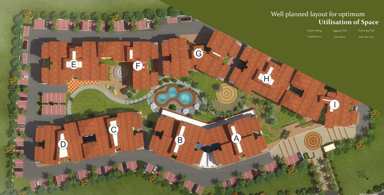 thousand palms ph 1 Images for Layout Plan of Ashoka Thousand Palms