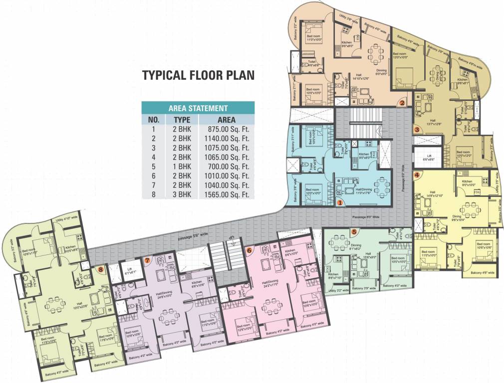 Images for Cluster Plan of Hindustan Icon Tower