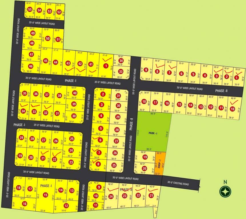 Images for Layout Plan of Thai Vanavil Nagar