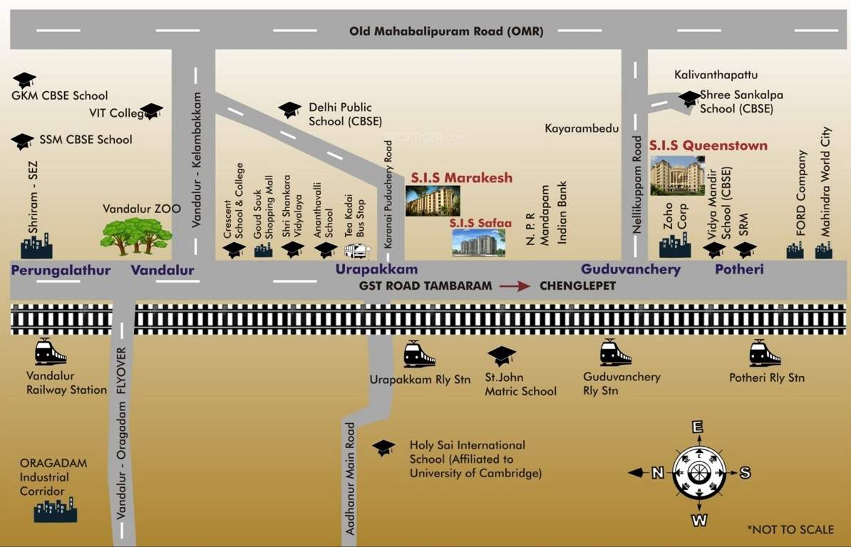sis queenstown Images for Location Plan of South India SIS Queenstown