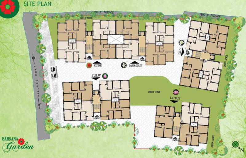  barsana-garden Images for Site Plan of Viewtech Nirman Barsana Garden