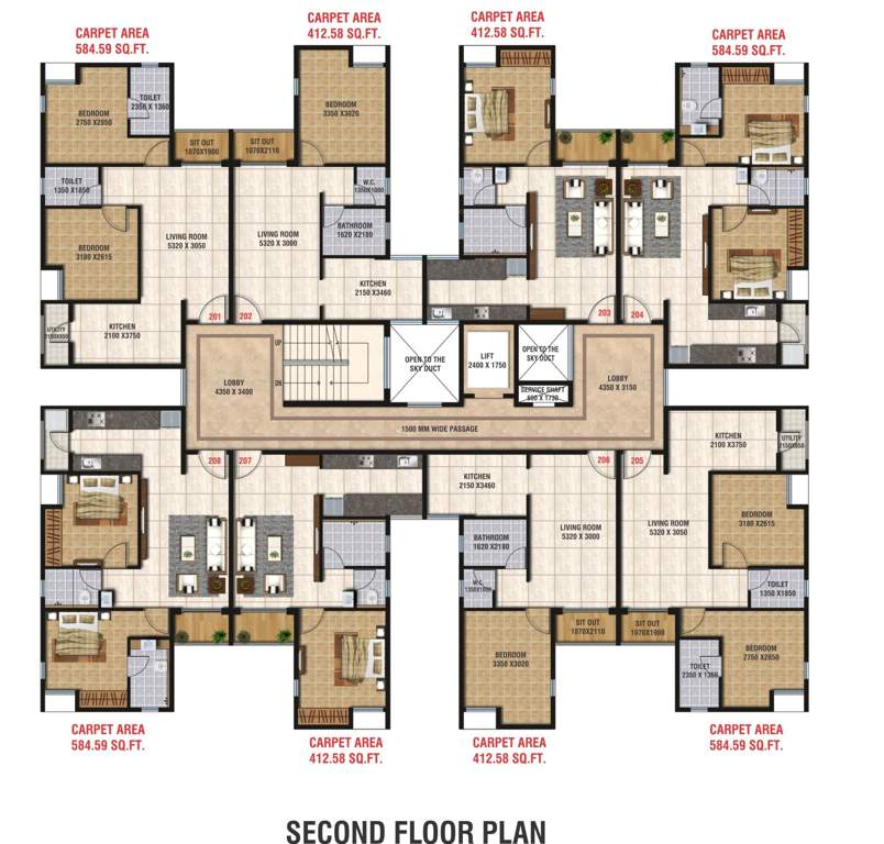 valley of flowers Cluster Plan