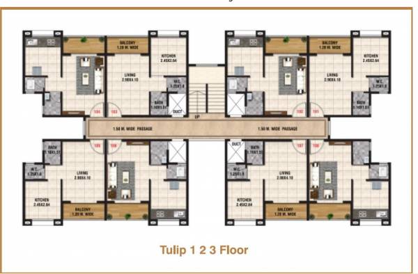  valley-of-flowers Cluster Plan