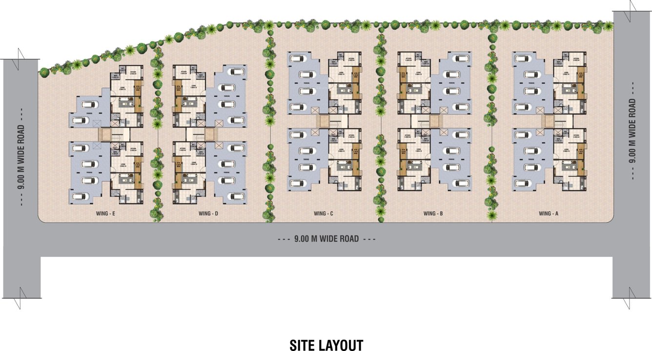 valley of flowers Layout Plan