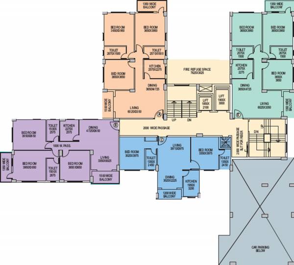 Rupali 1st Floor Cluster Plan rupali Rupali 1st Floor Cluster Plan