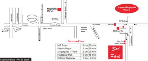 sai-park Images for Location Plan of Rachana Sai Park